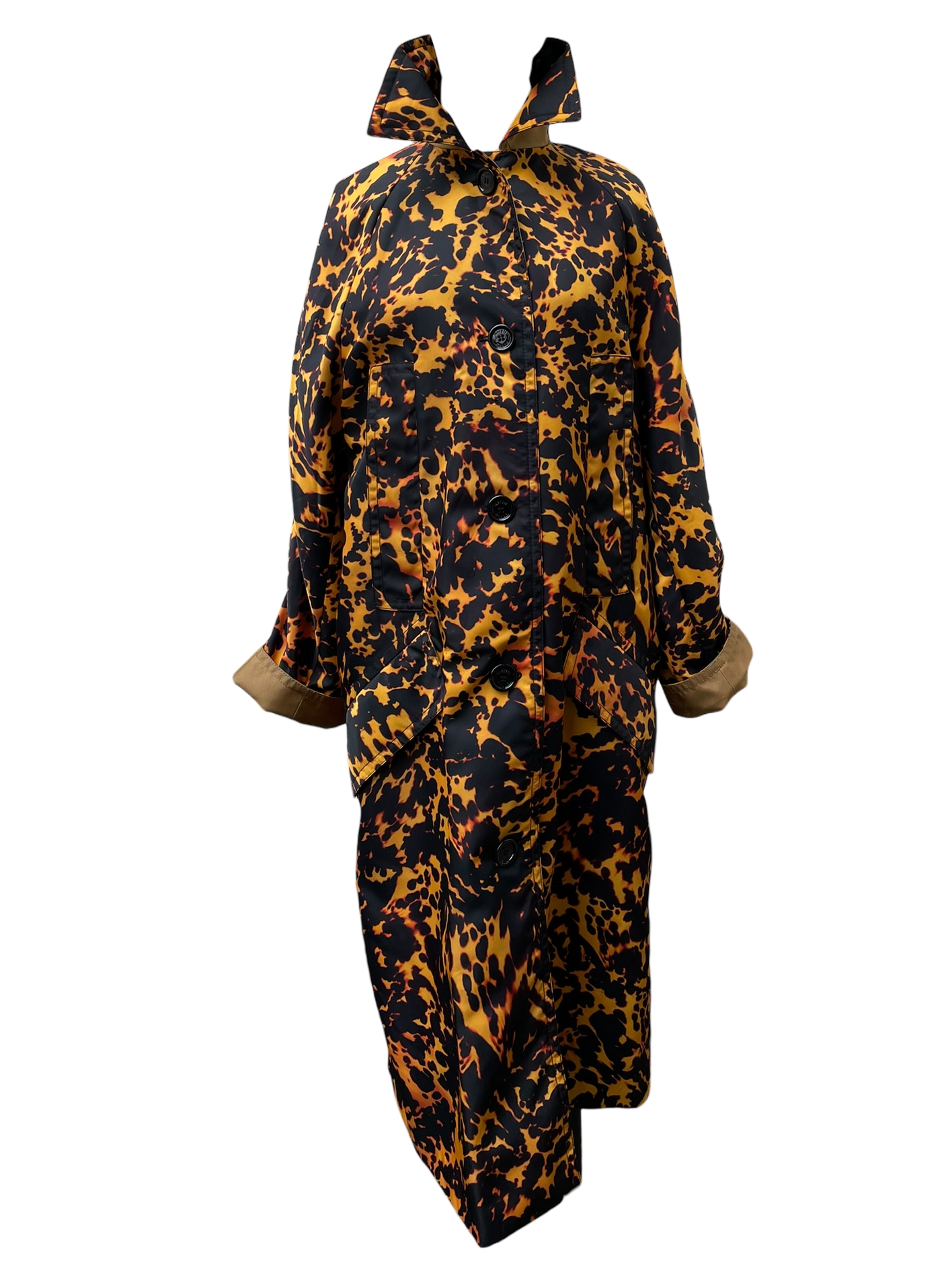 Meryll Rogge Abstract Print Coat