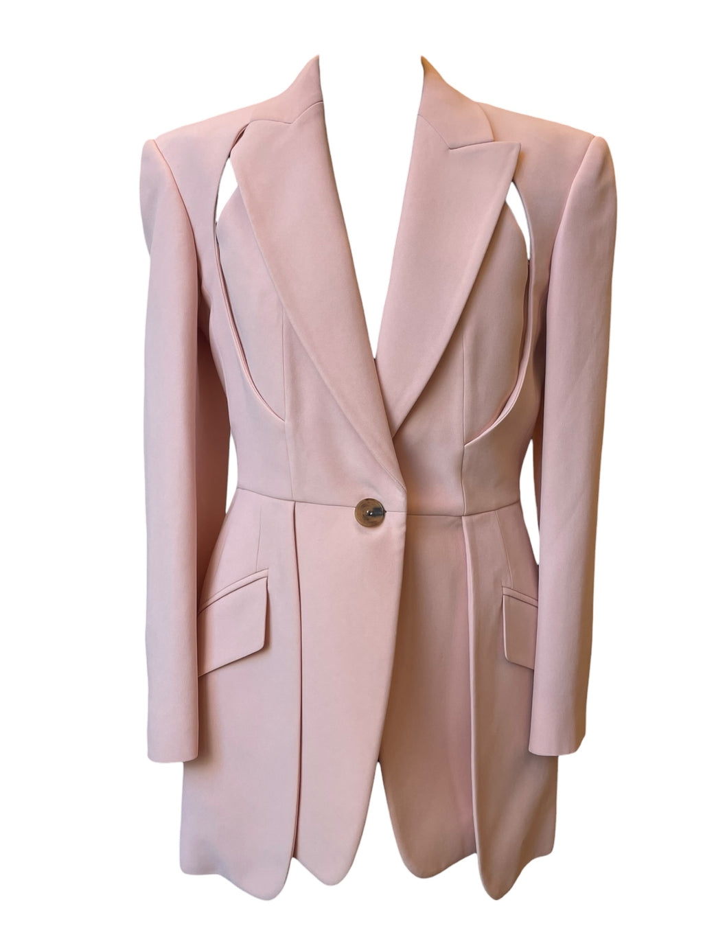 Alexander McQueen Pink Tailored Jacket
