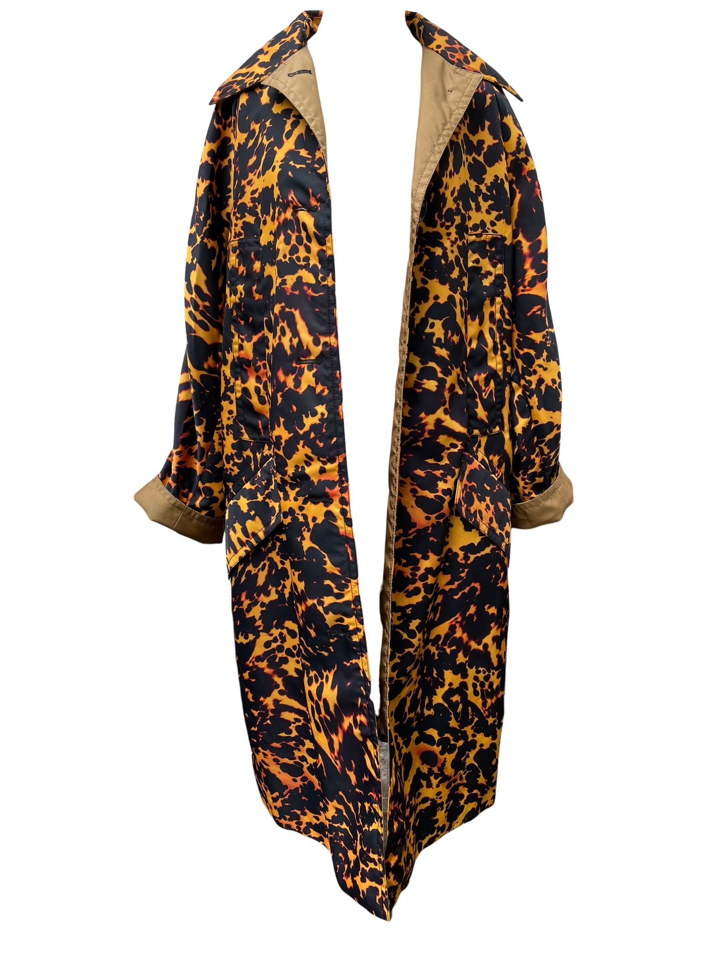 Meryll Rogge Abstract Print Coat