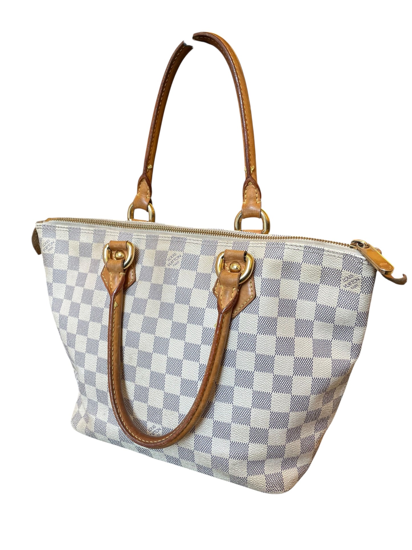 Louis Vuitton Saleya Damier Azur tote