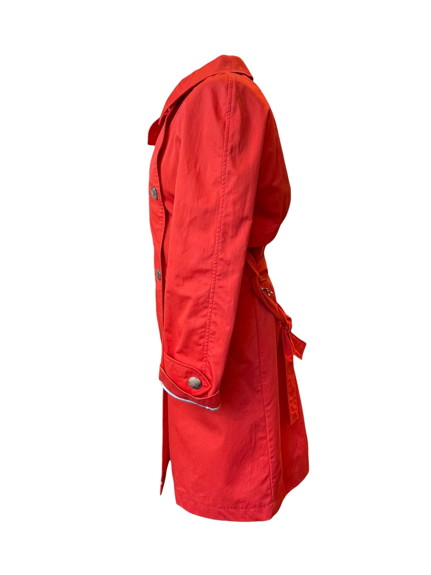 Prêt pour Partir Red Double-Breasted Jacket