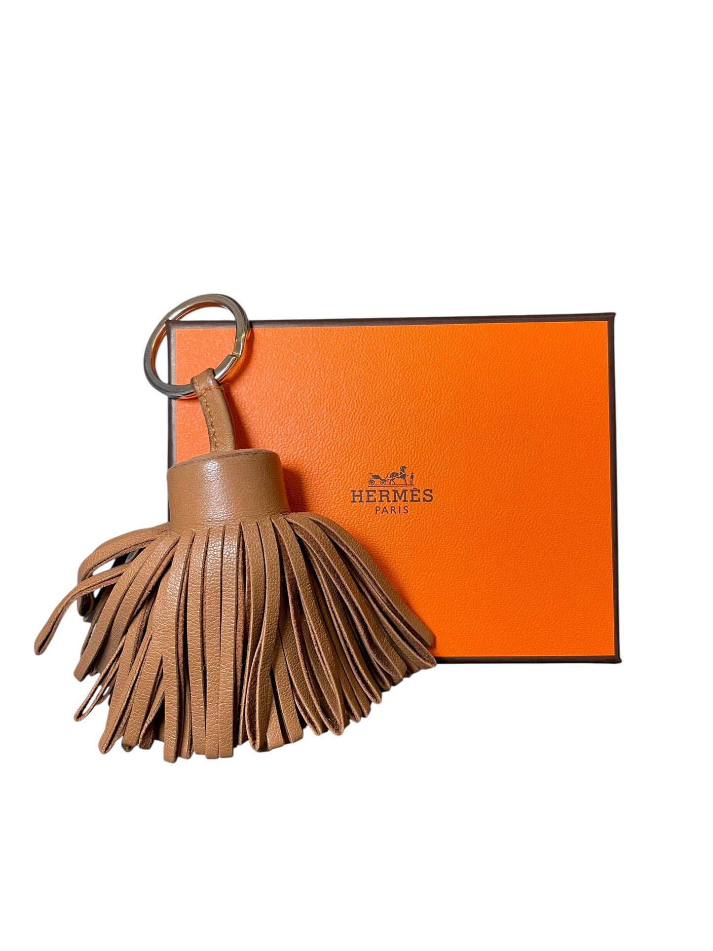 Hermès Brown Leather Key Holder