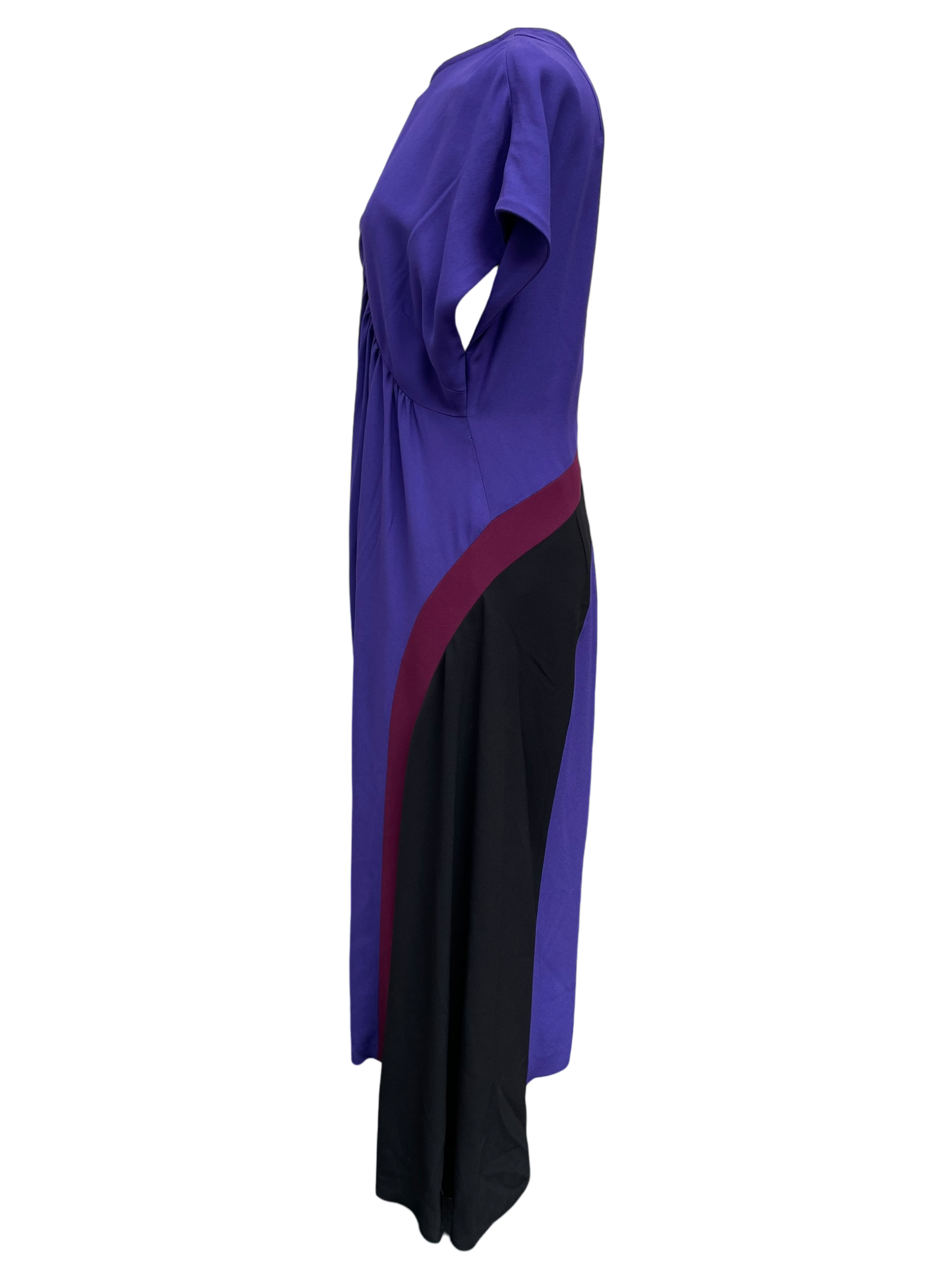 Dries Van Noten Colorblock Midi Dress