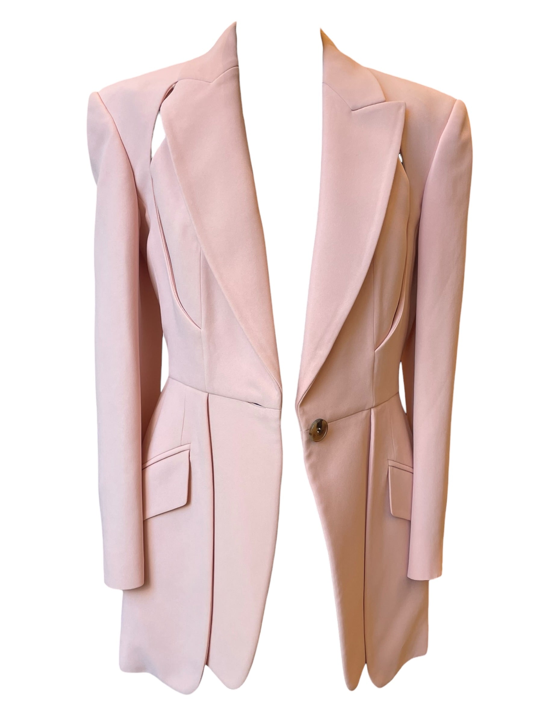 Alexander McQueen Pink Tailored Jacket