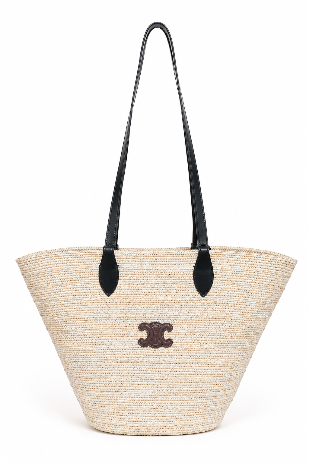 Sac cabas Celine en raphia, grand modèle
