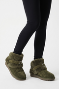 Burberry Shearling Foldover Boots