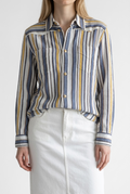 Chemise en lin rayée Céline 