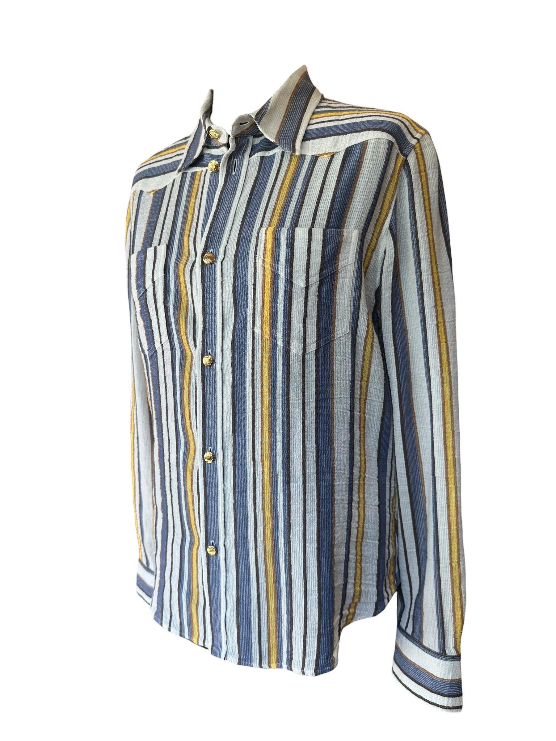Chemise en lin rayée Céline 