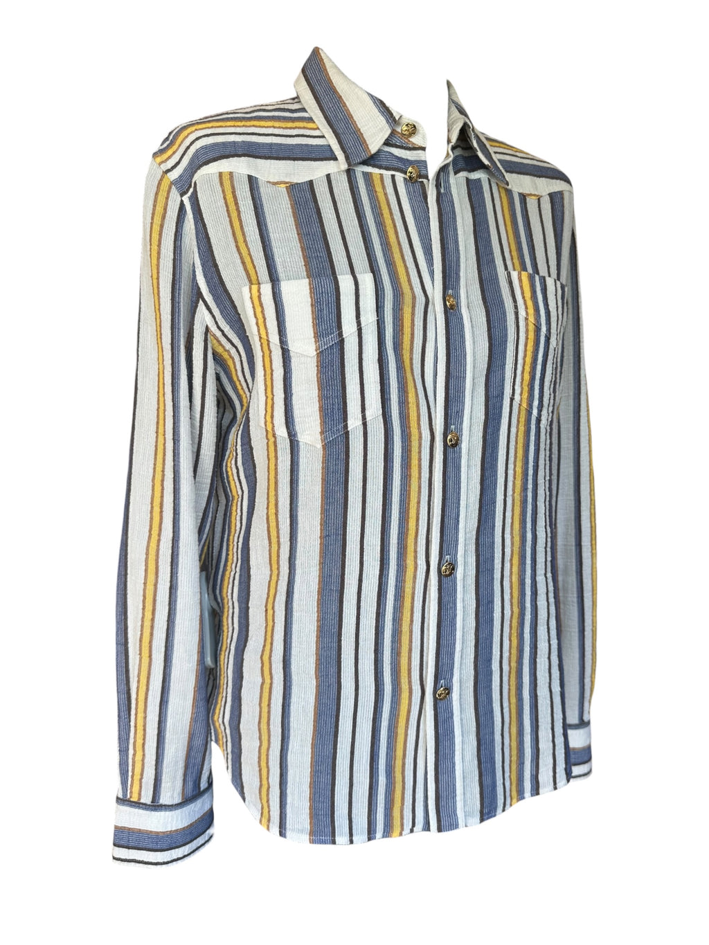 Chemise en lin rayée Céline 