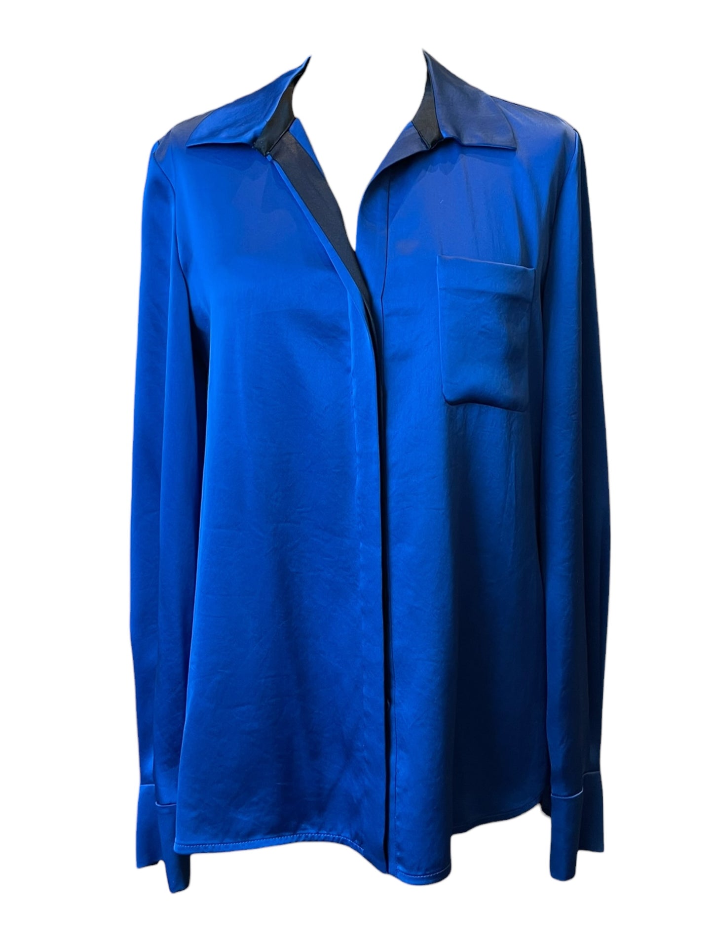 Diane Von Furstenberg Blue Shirt
