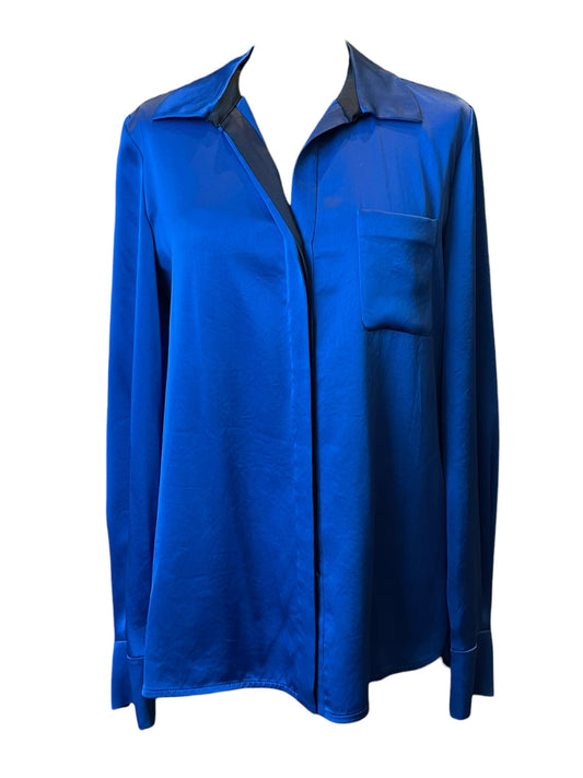 Diane Von Furstenberg Blue Shirt