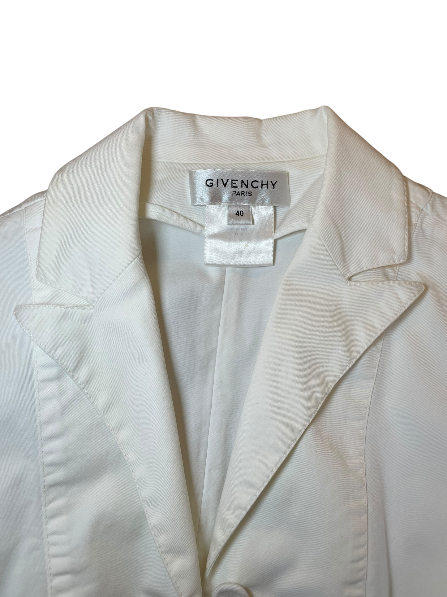 Givenchy white tailored shirt
