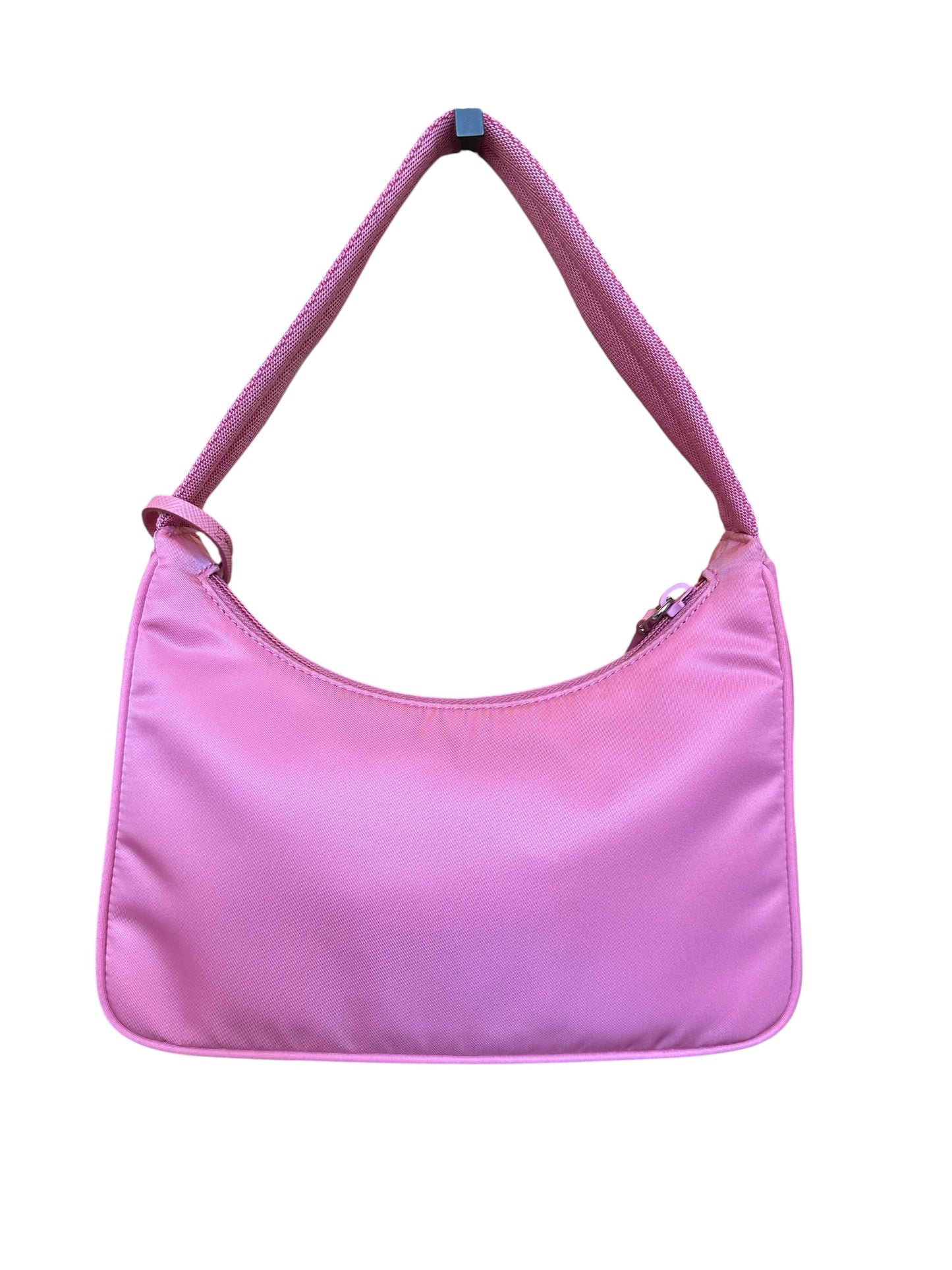 Prada — Pink Nylon Mini Bag