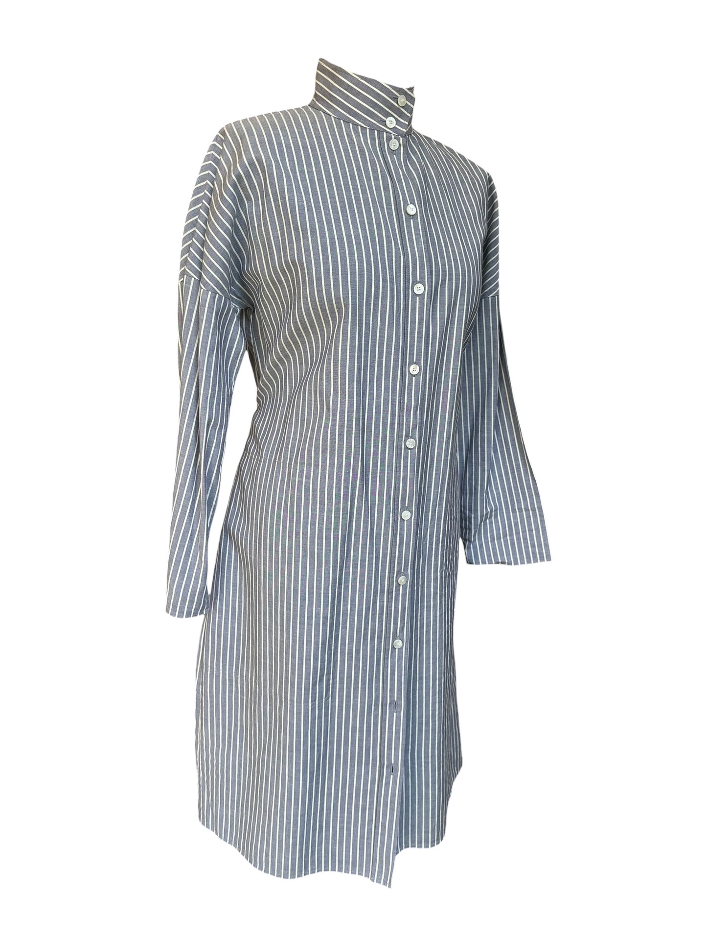 Hermès Striped Shirt Dress