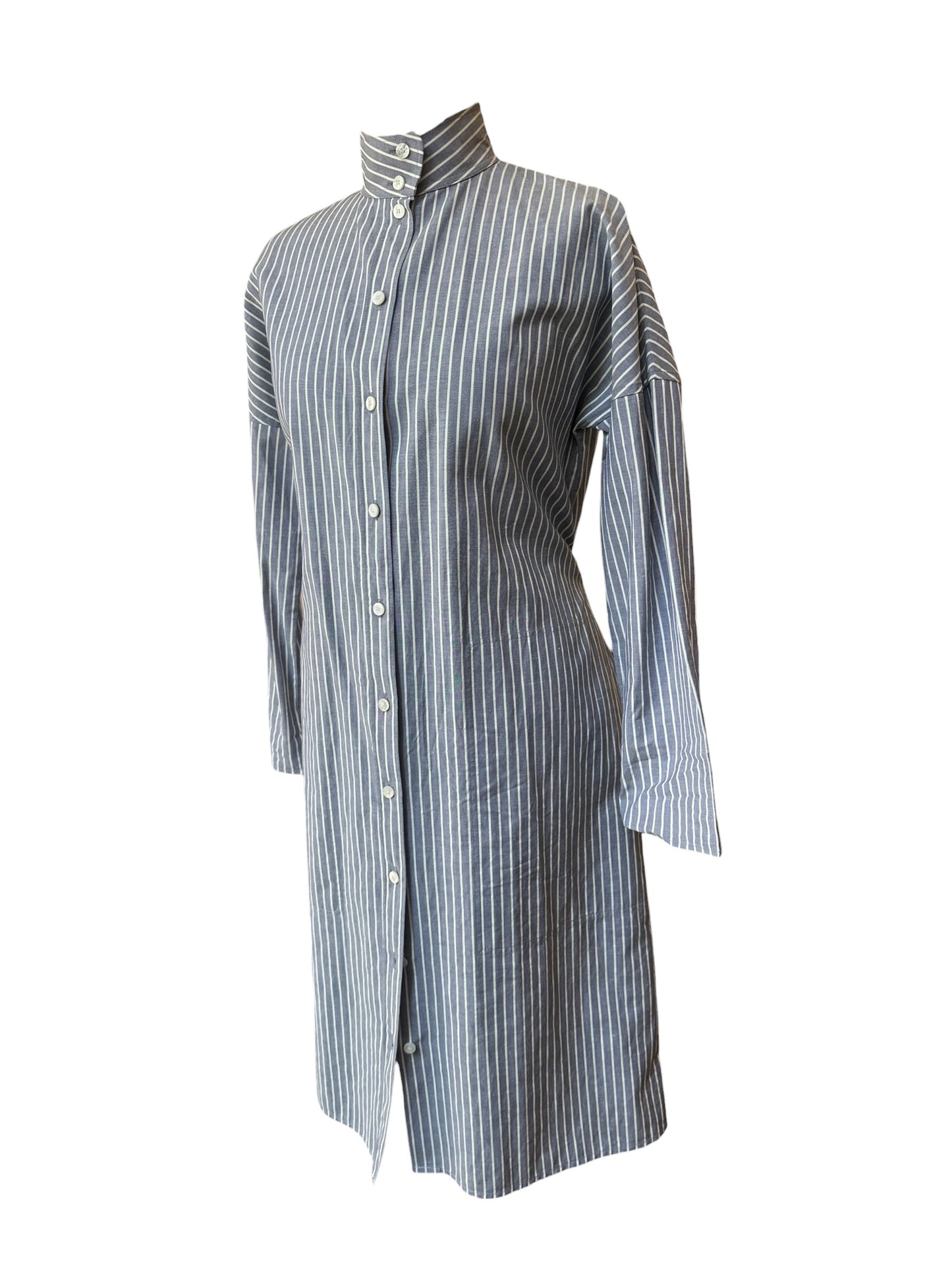 Hermès Striped Shirt Dress