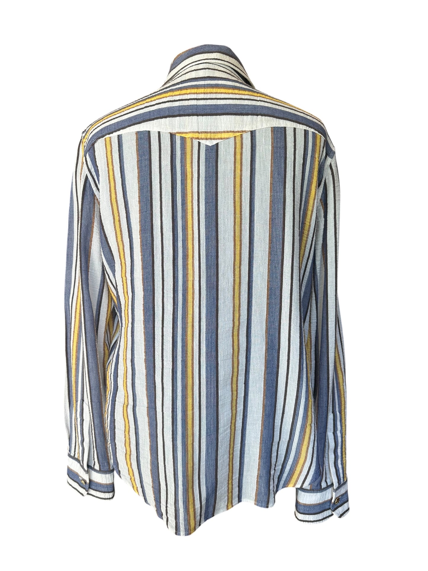 Celine Linen Striped Shirt