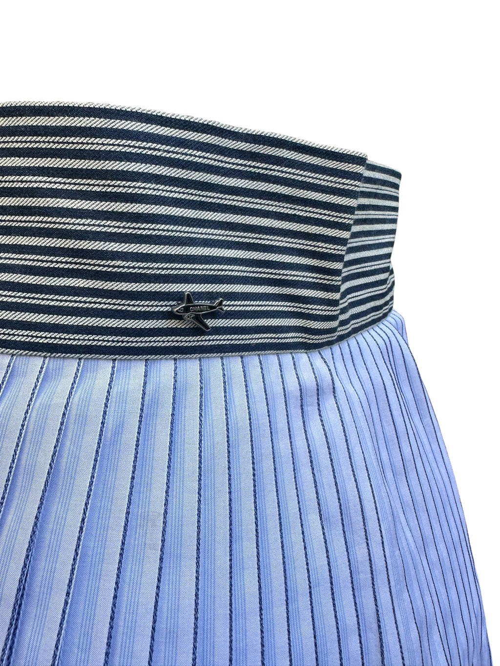 Chanel Pleated Midi Skirt