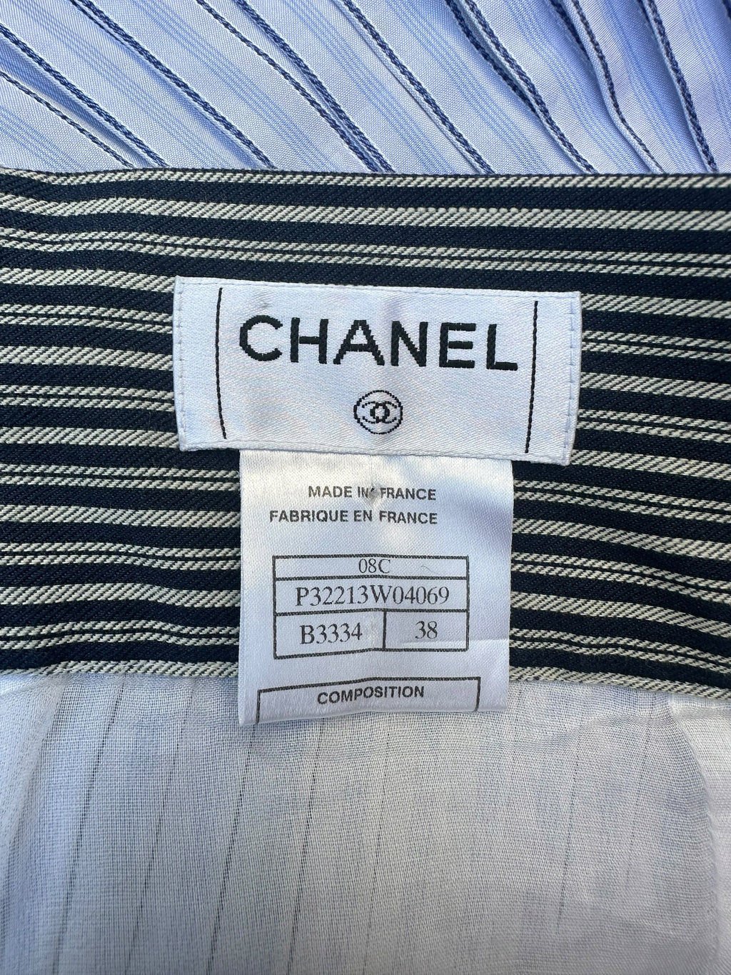 Chanel Pleated Midi Skirt