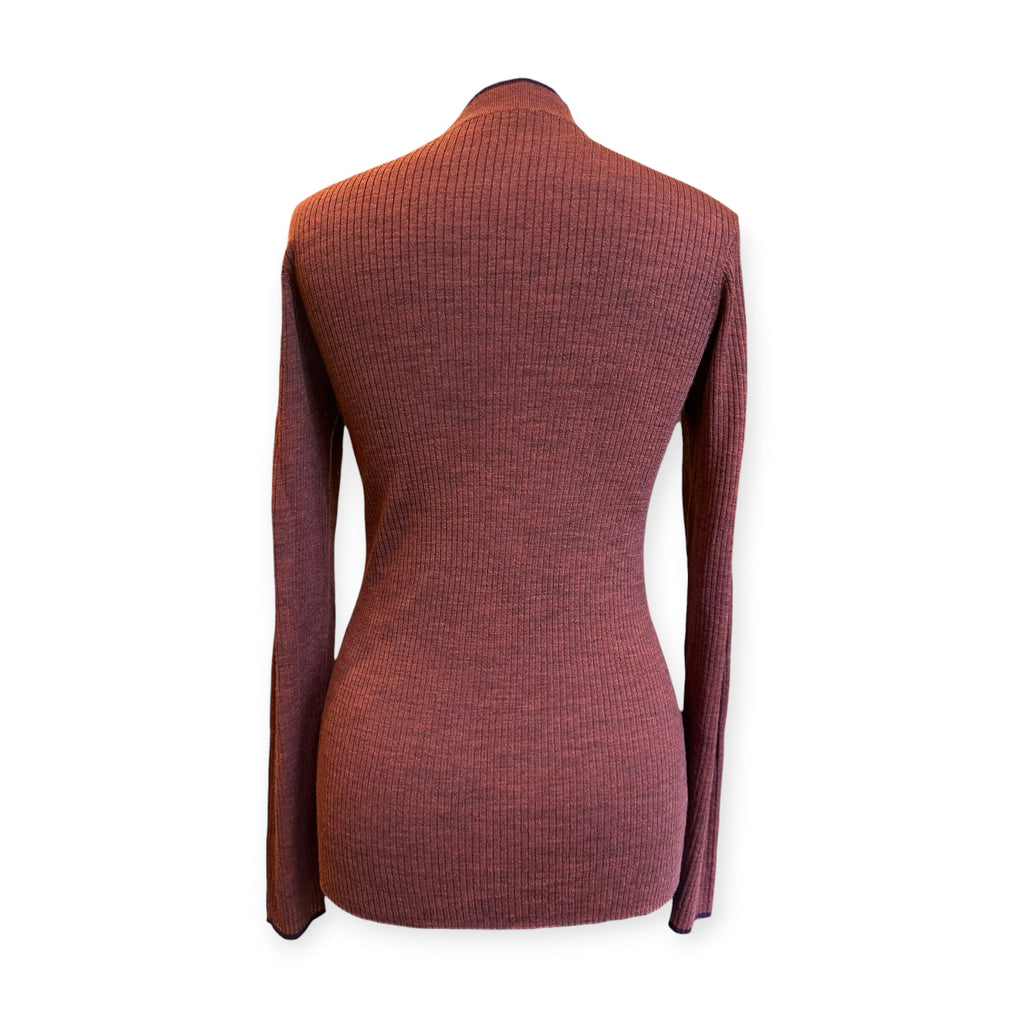 Rue Blanche Ribbed Knit Top