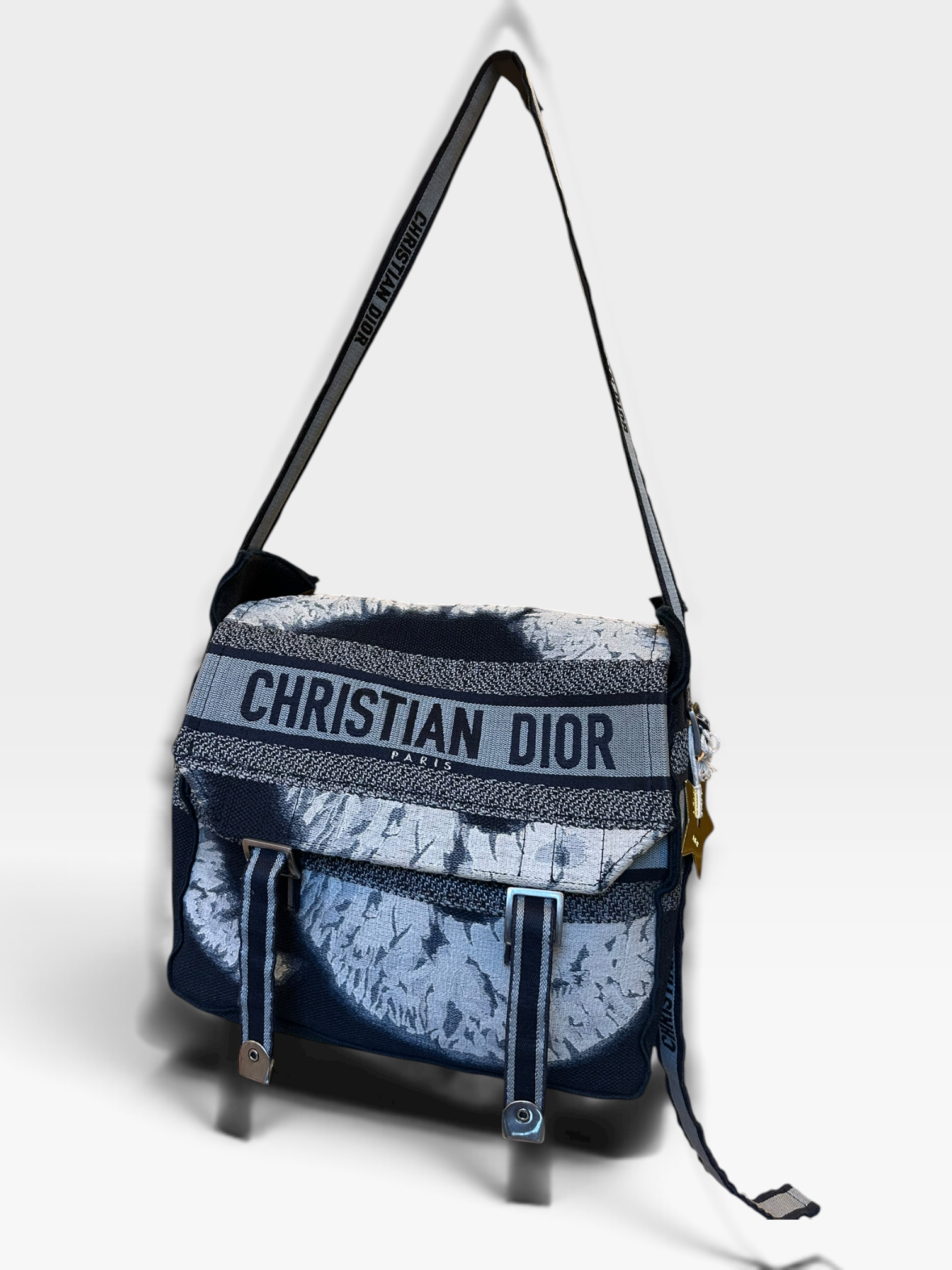 Sac Messenger Dior Christian Dior Paris Oblique