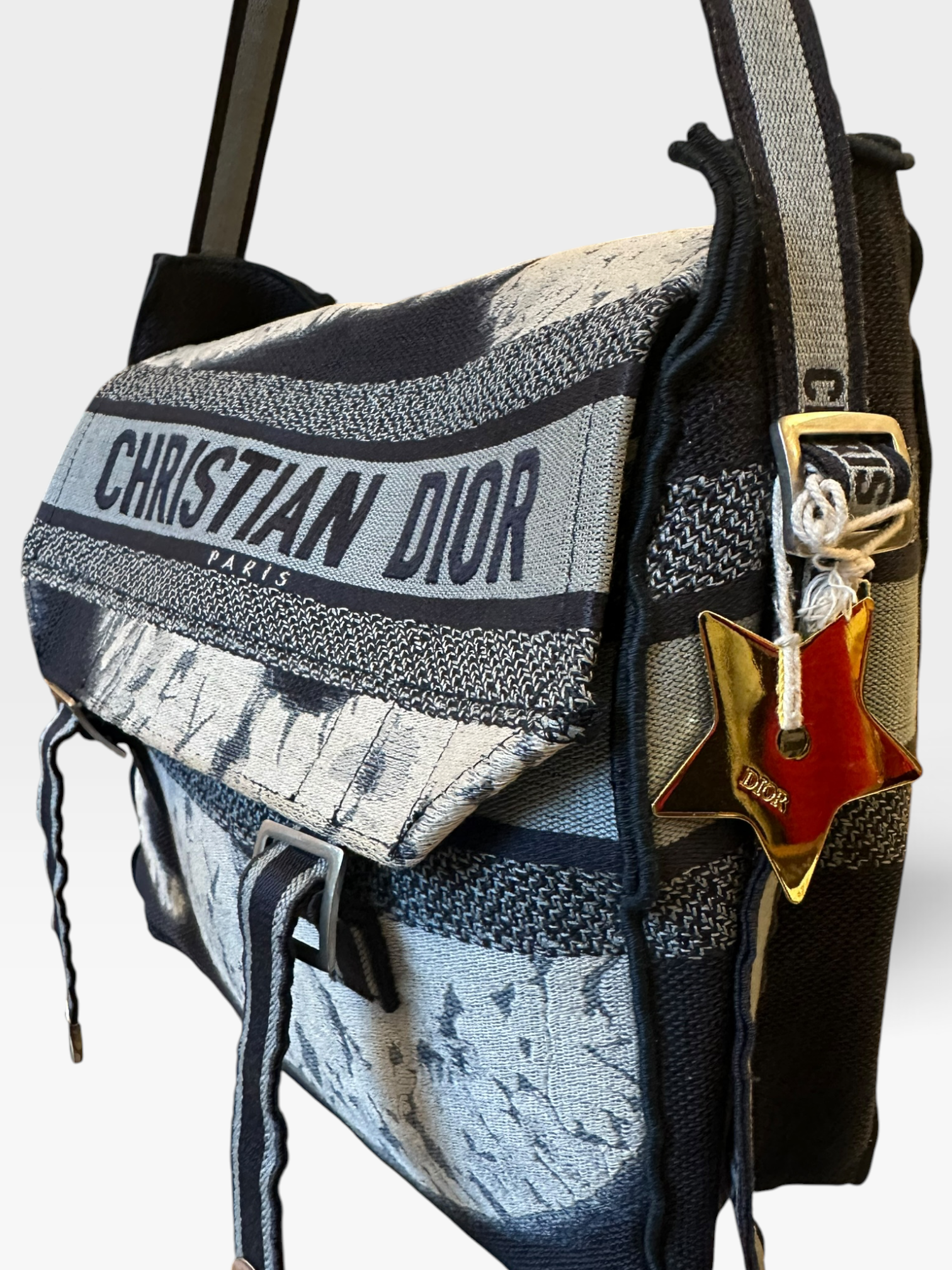 Sac Messenger Dior Christian Dior Paris Oblique