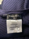 Chanel Blue Strappy Top