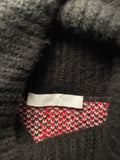 Helmut Lang Checkered Turtleneck Sweater