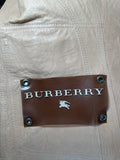 Veste en cuir Burberry