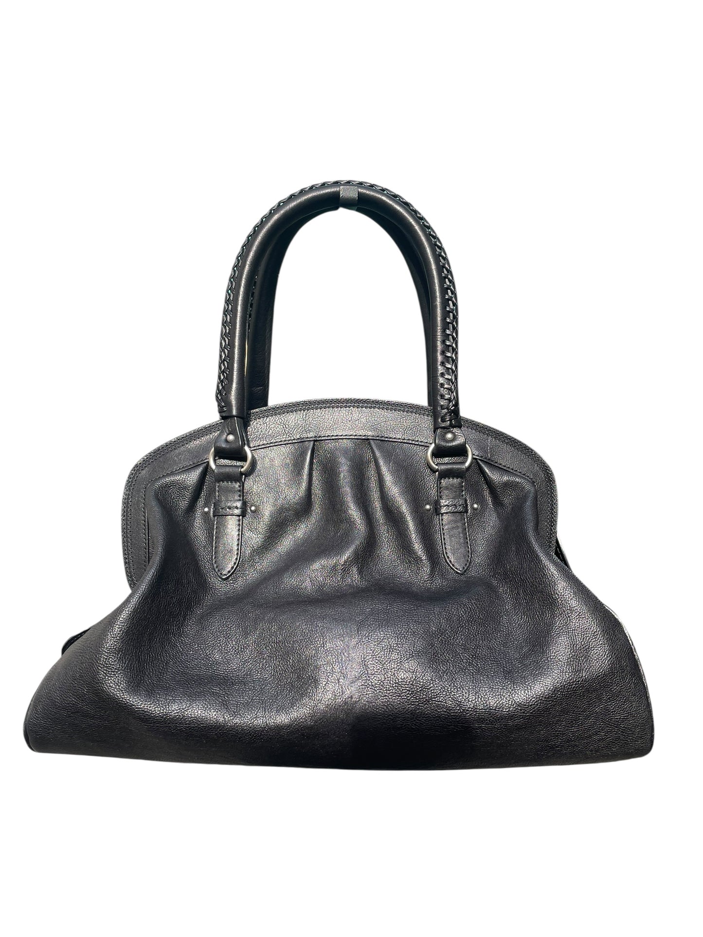 DIOR MY DIOR BLACK LEATHER HAND BAG