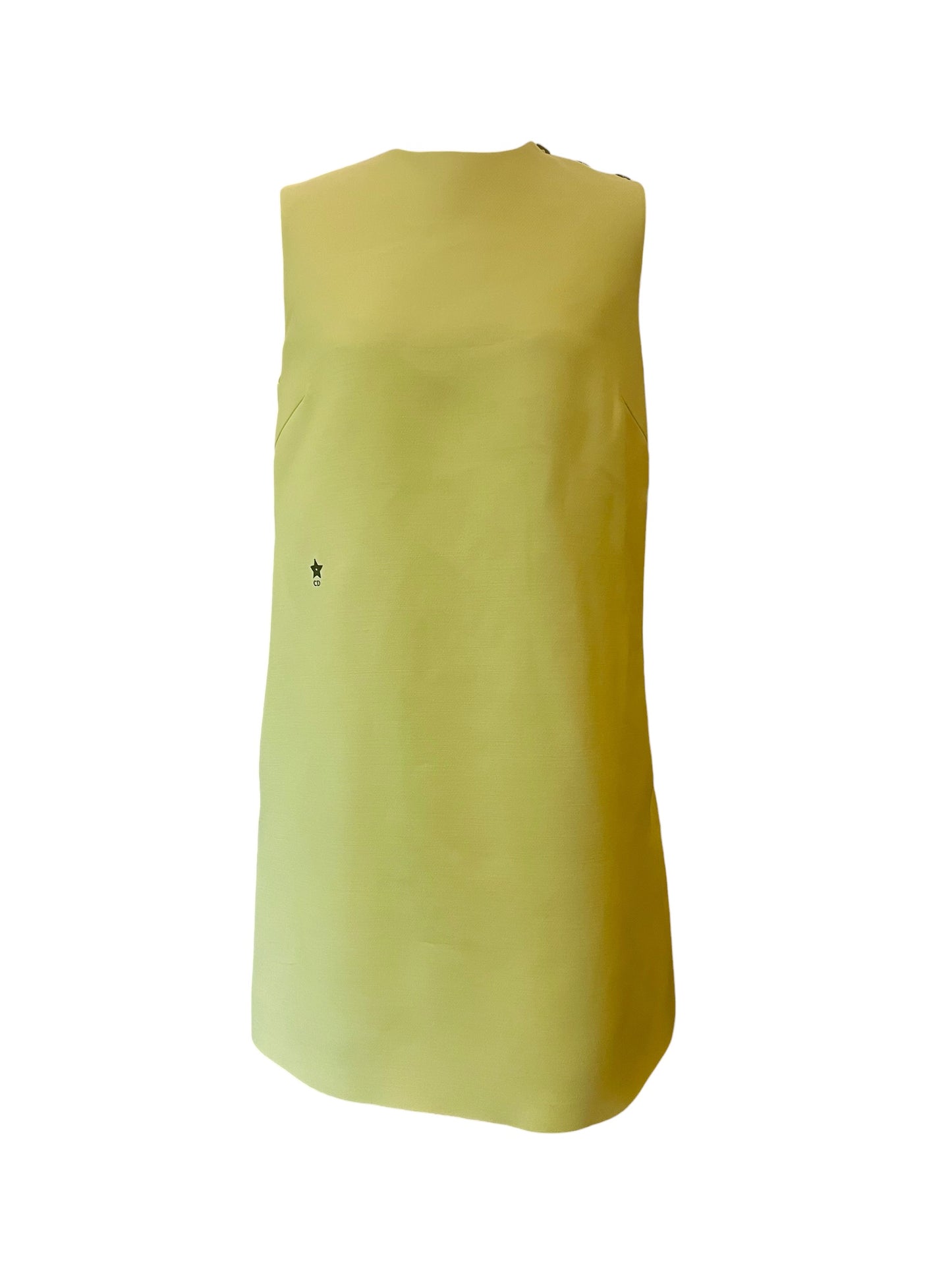 Dior - Robe Jaune Sans Manches