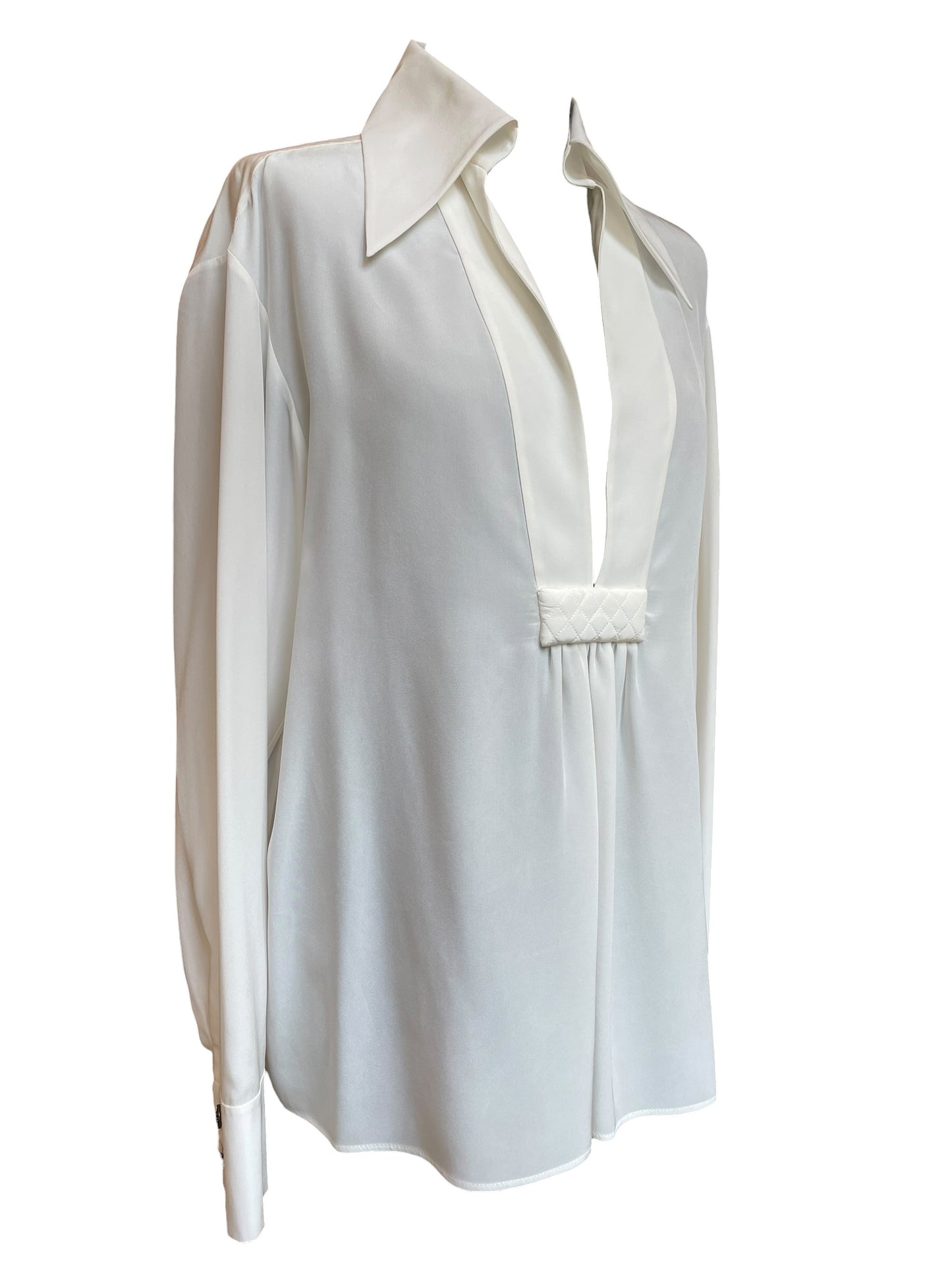 Chanel - Blouse en soie