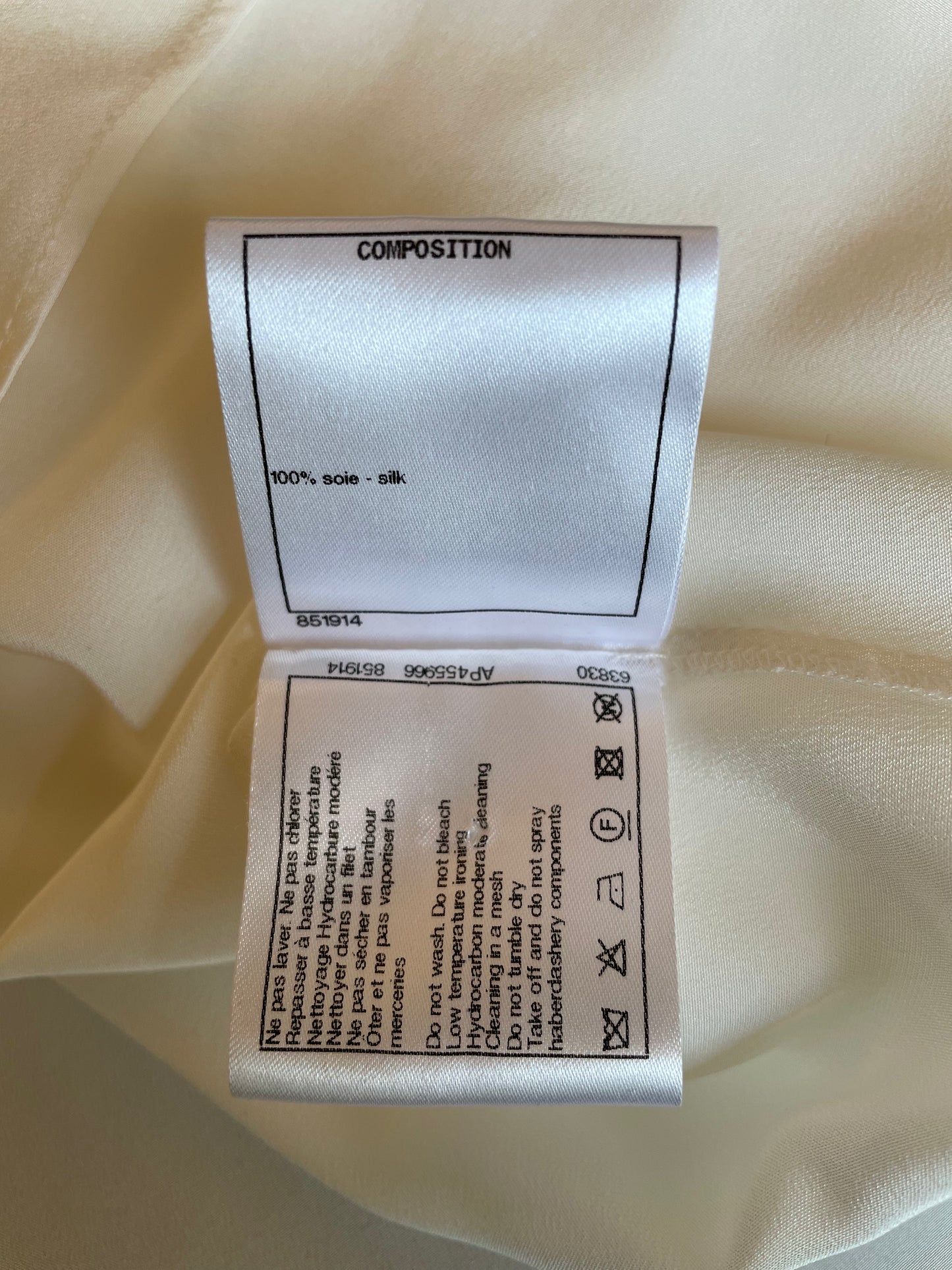 Chanel - Blouse en soie