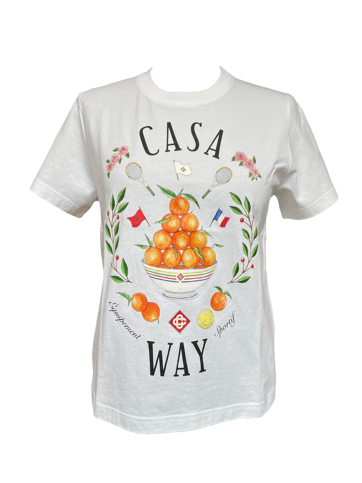 Casablanca - T-Shirt Blanc