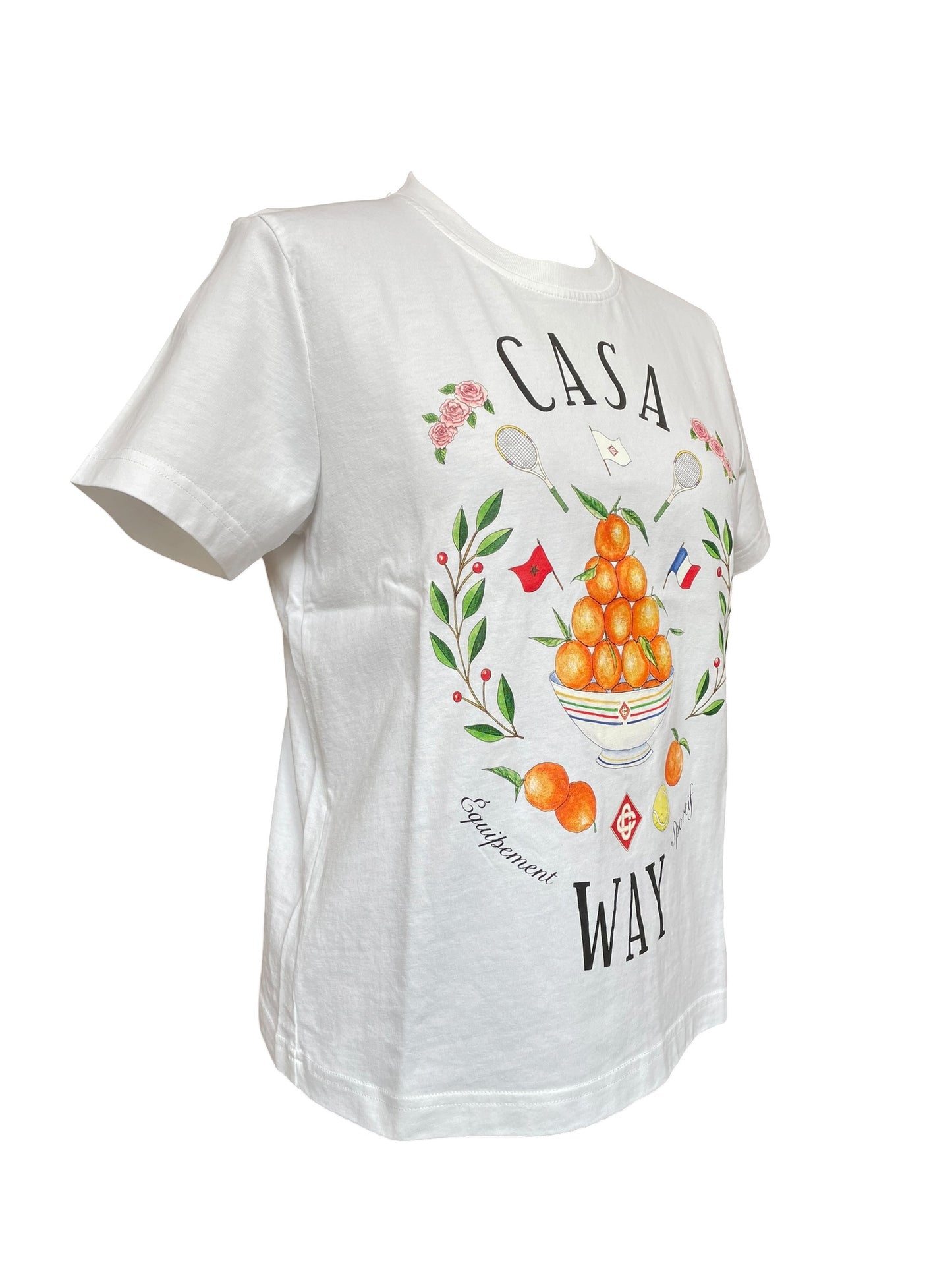 Casablanca - T-Shirt Blanc