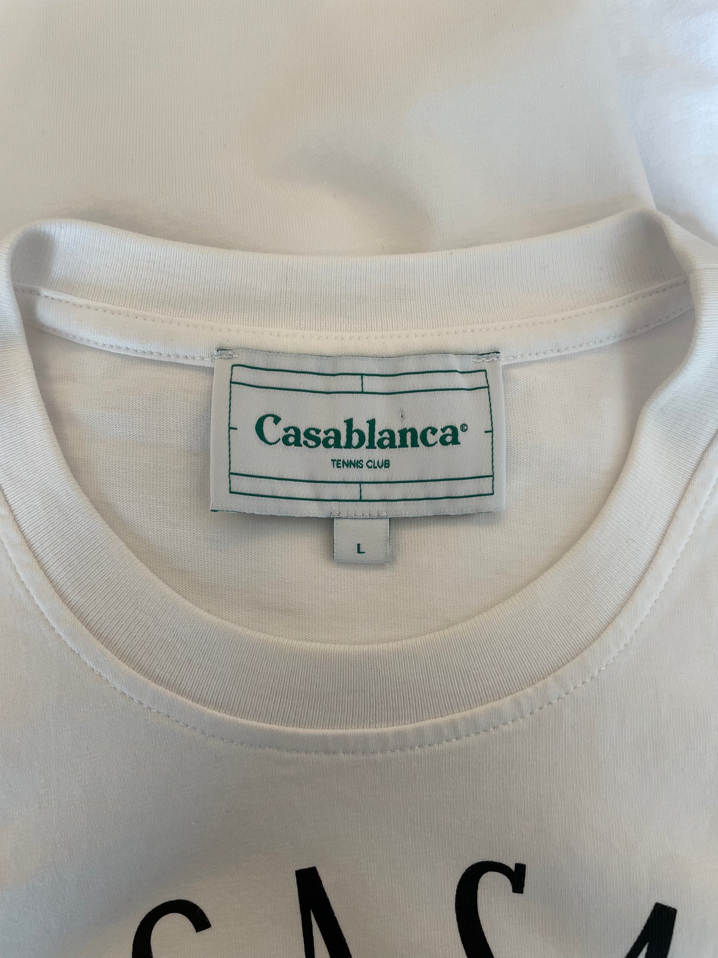 Casablanca - T-Shirt Blanc