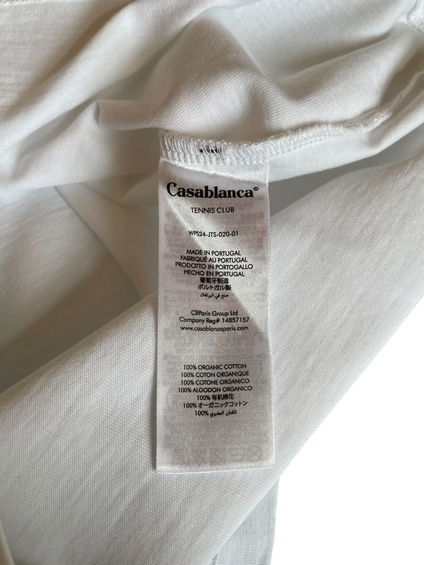 Casablanca - T-Shirt Blanc