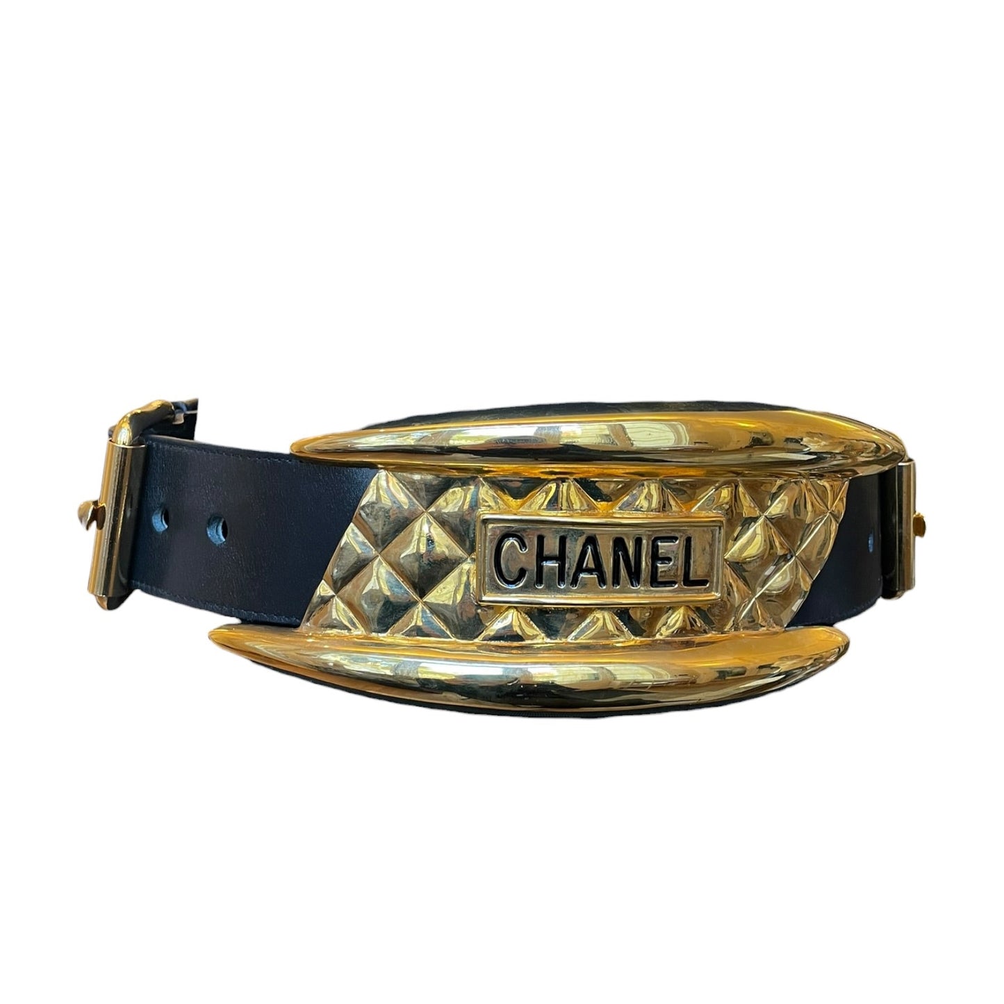 Chanel - Ceinture Gladiateur Dorée - Défilé 1991