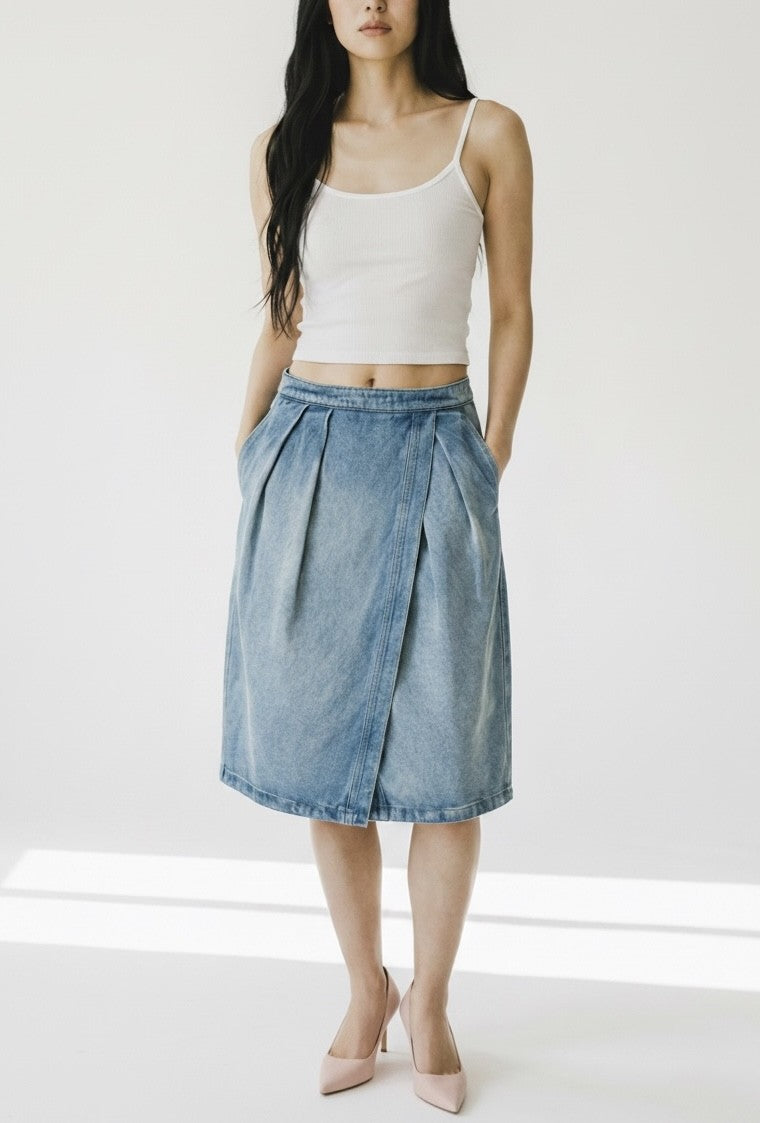 Jupe Midi en Jean Dries Van Noten