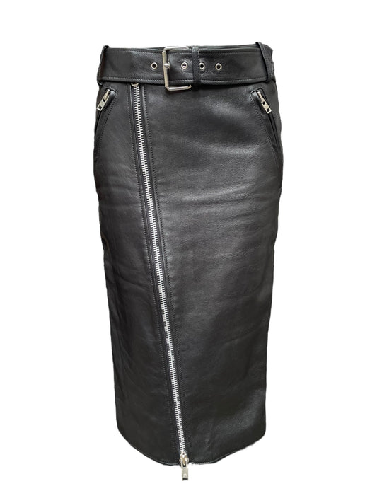 Balenciaga Leather Skirt