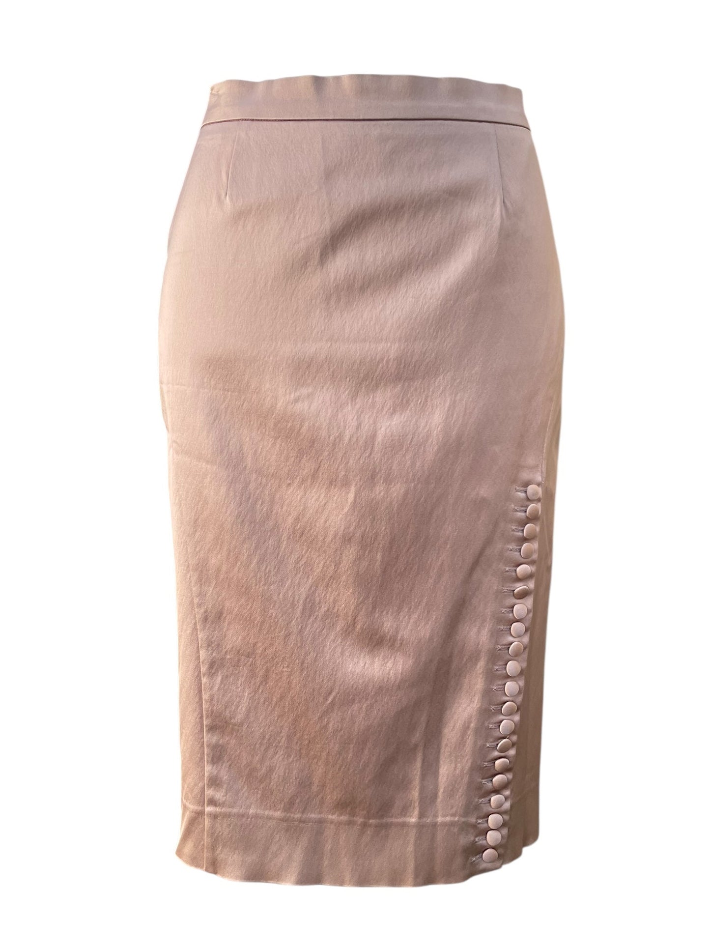 Moschino Cheap and Chic soft pink midi skirt