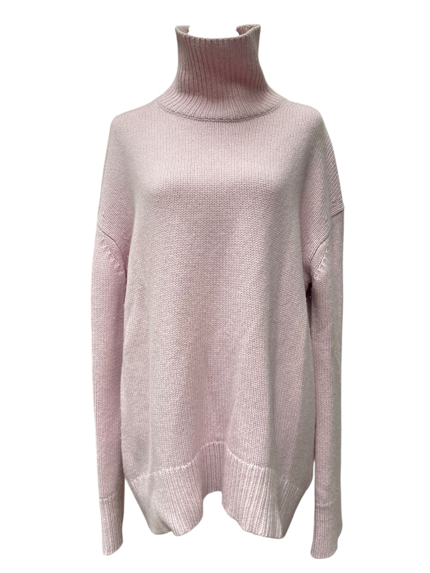 Celine Oversized Cashmere Sweater – Pale Pink