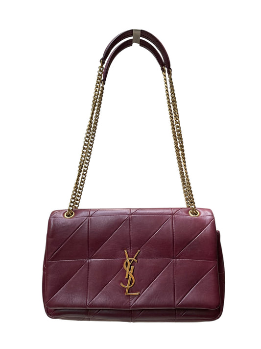 Yves Saint Laurent Burgundy Shoulder Bag