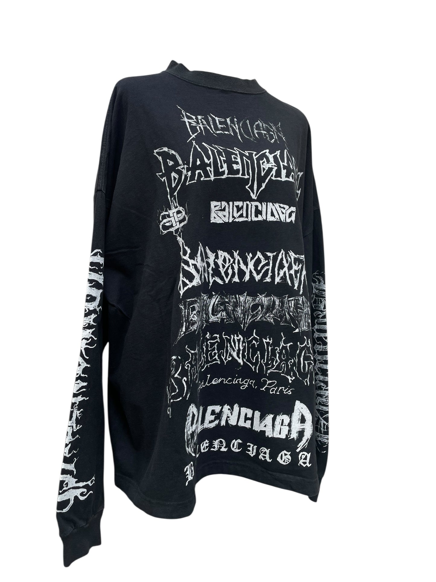 Balenciaga oversized long-sleeve T-shirt