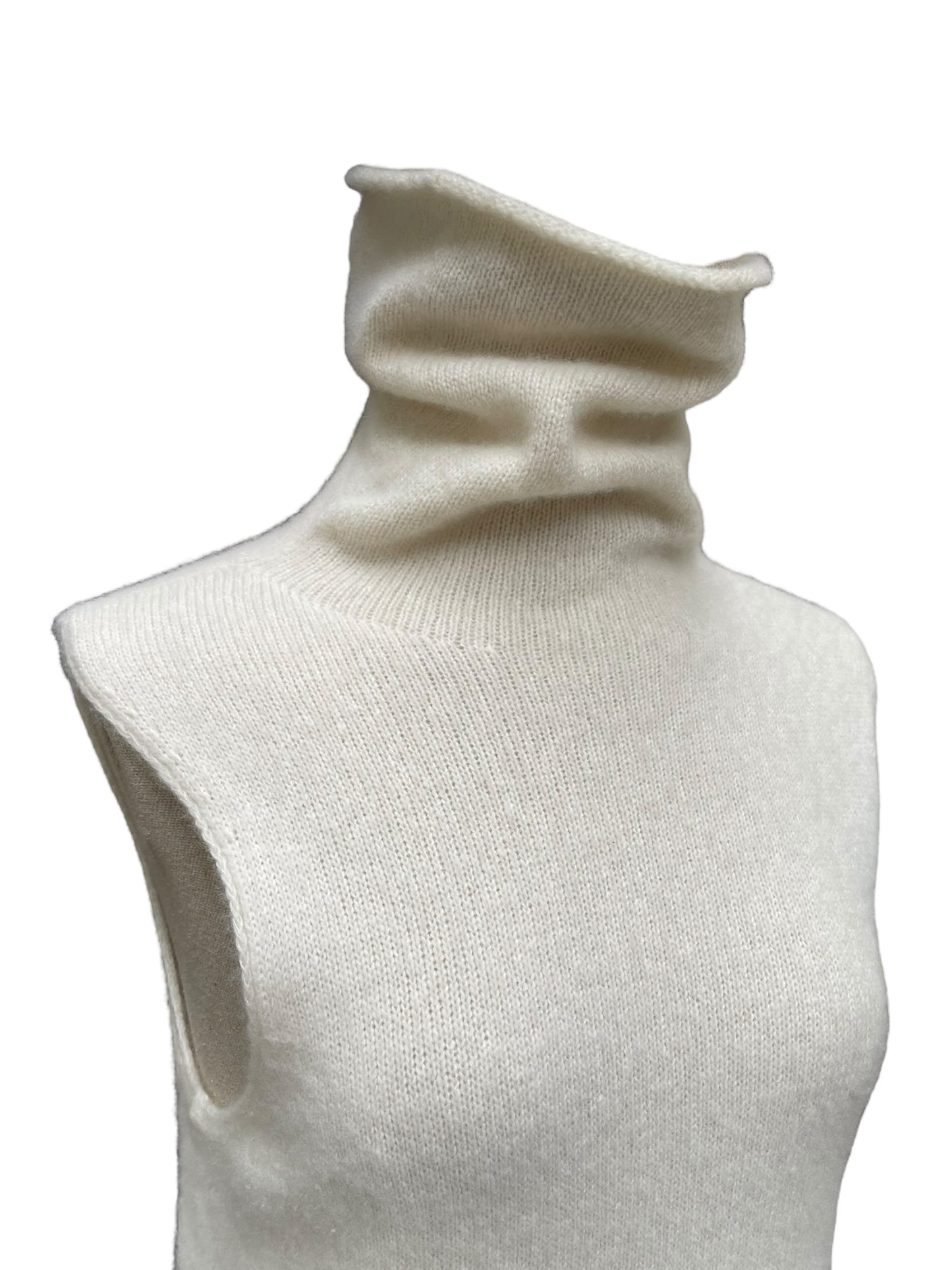 The Row sleeveless cashmere and silk sweater