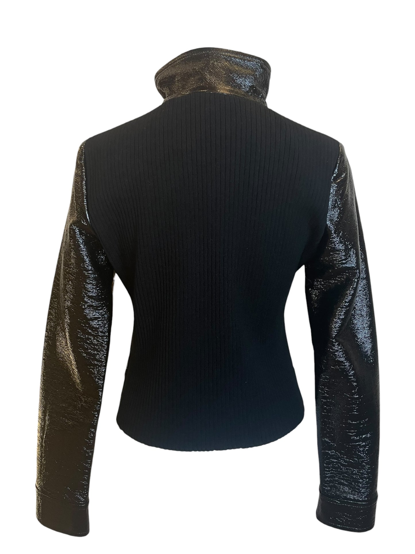 Courrèges Vinyl Jacket – Black
