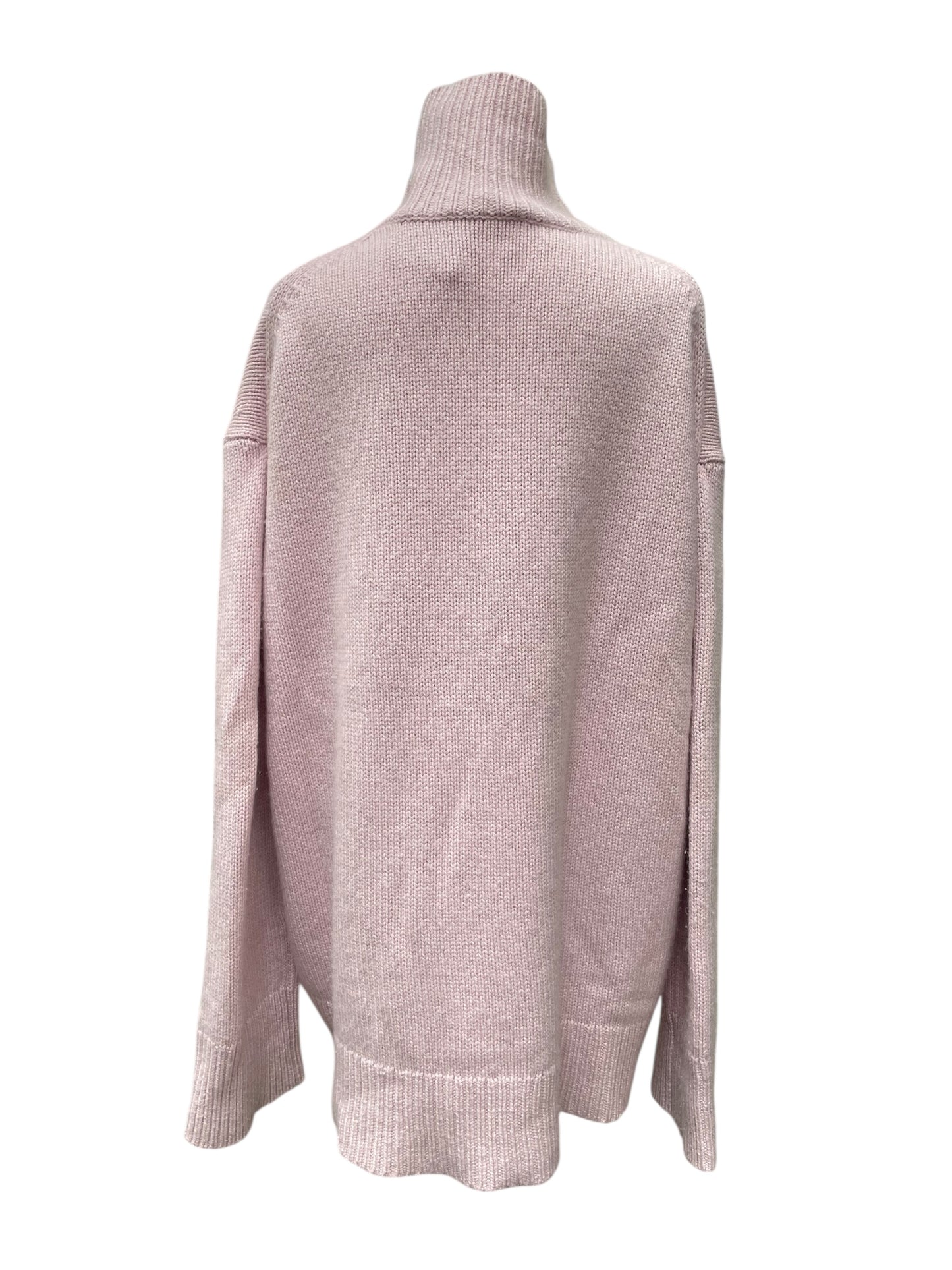 Celine Oversized Cashmere Sweater – Pale Pink