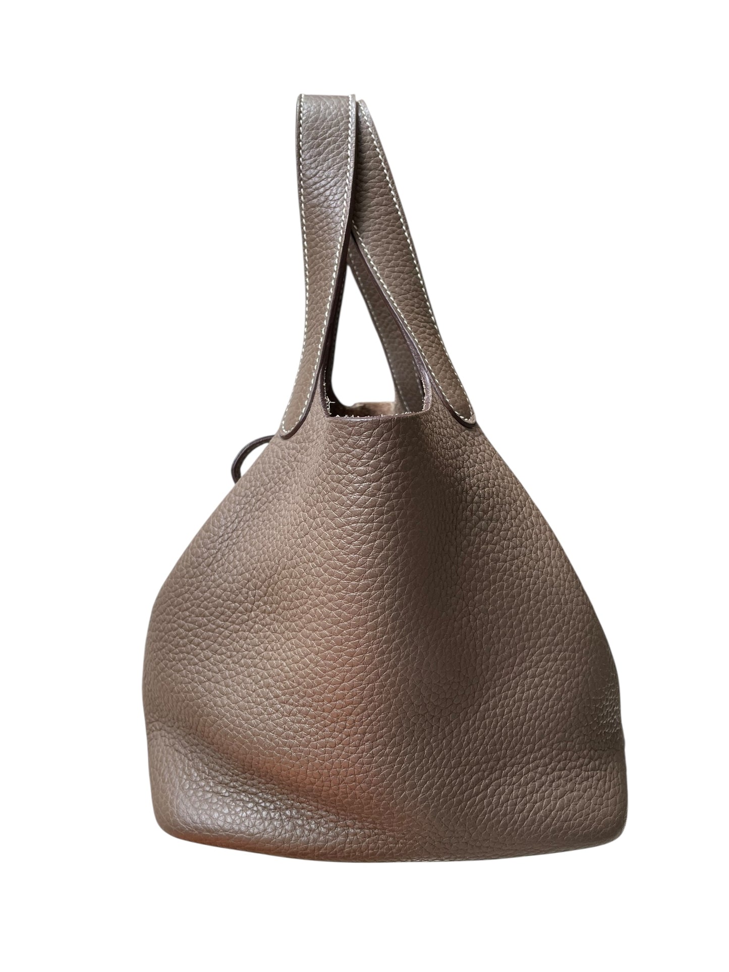 Hermes Sac Picotin 18 Etoupe Taurillon Clemence
