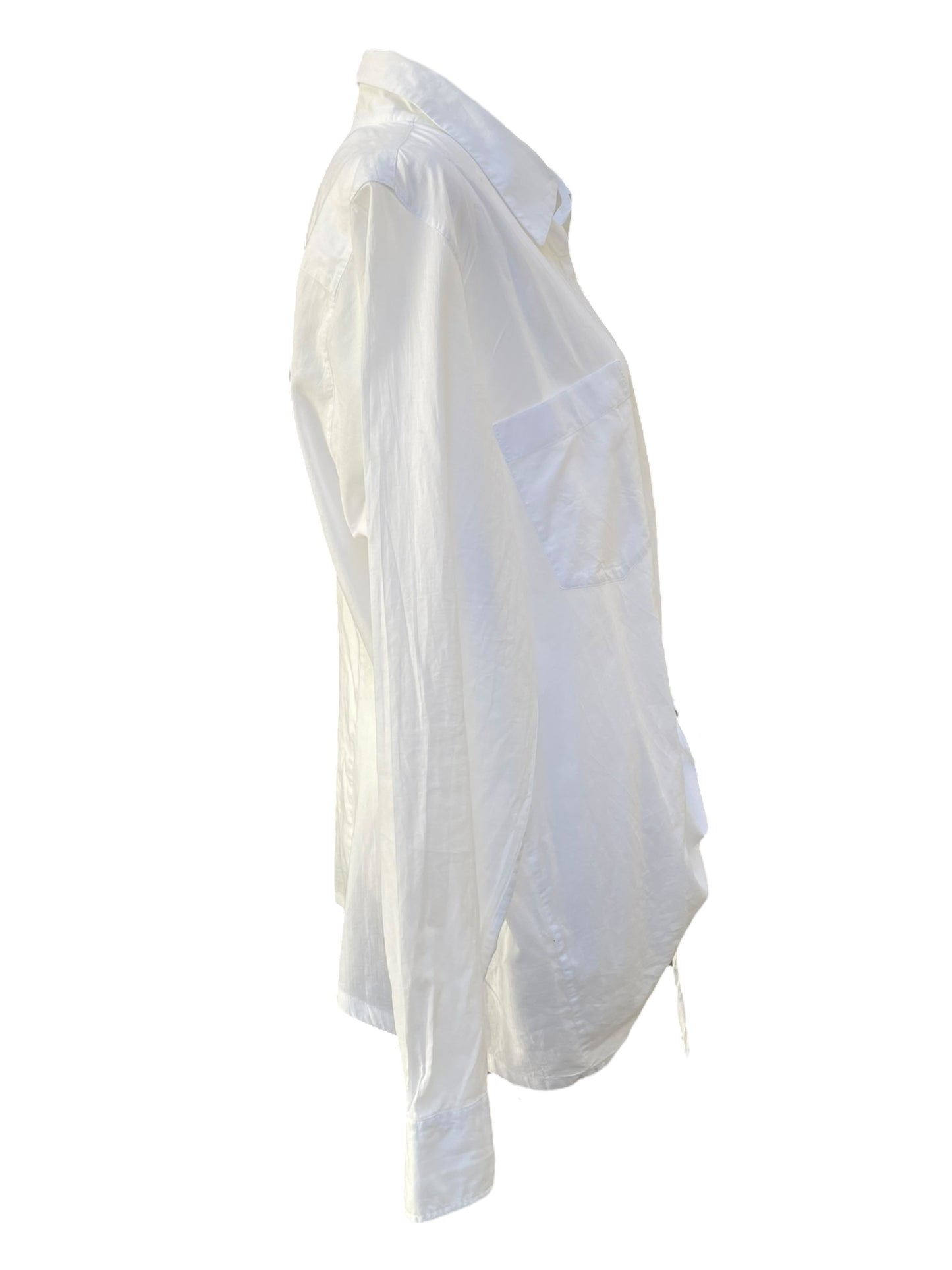Ann Demeulemeester White Shirt – Adjustable Ties