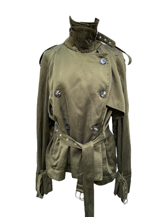 Dries Van Noten jacket short trench cut