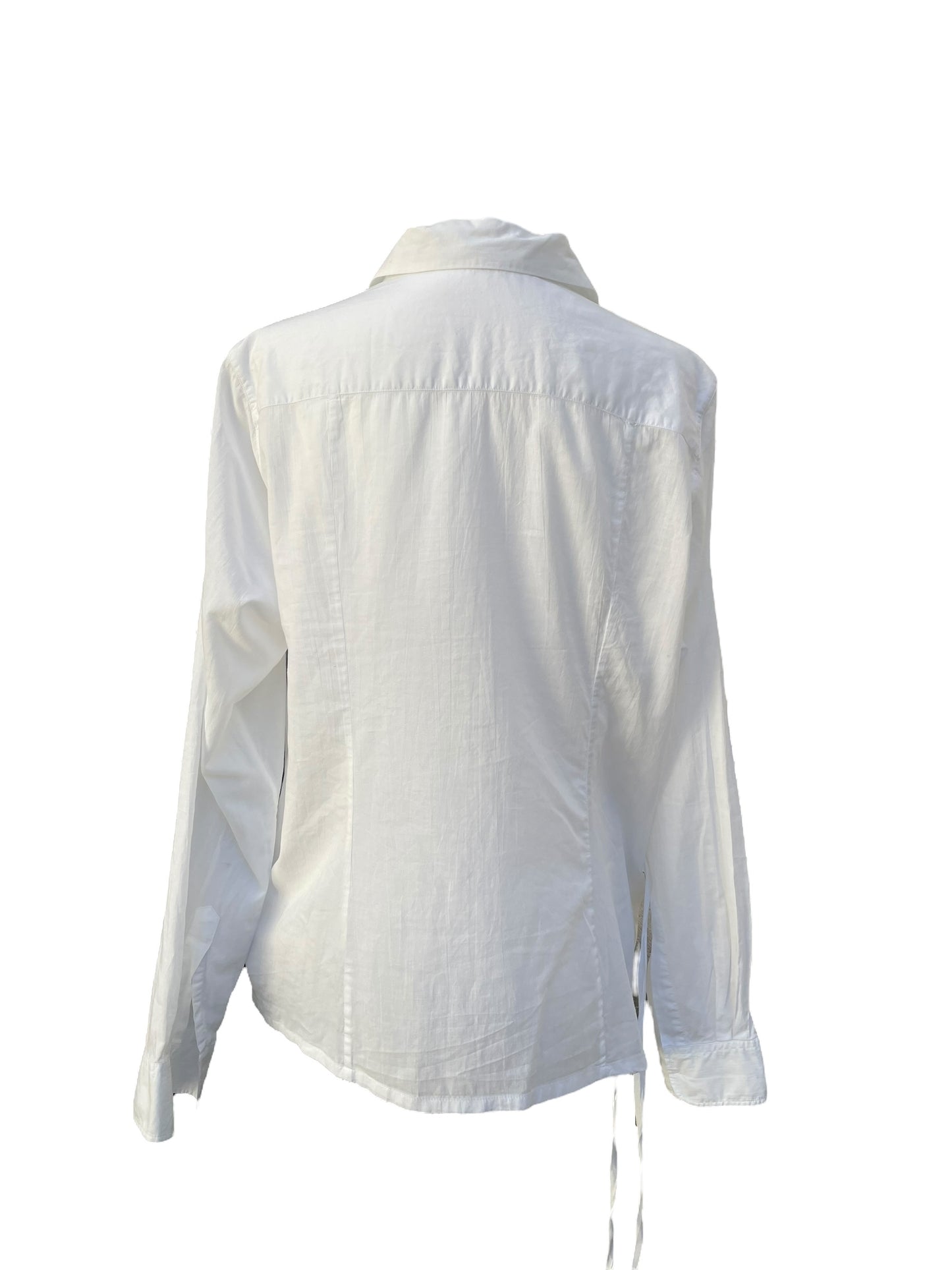 Ann Demeulemeester White Shirt – Adjustable Ties